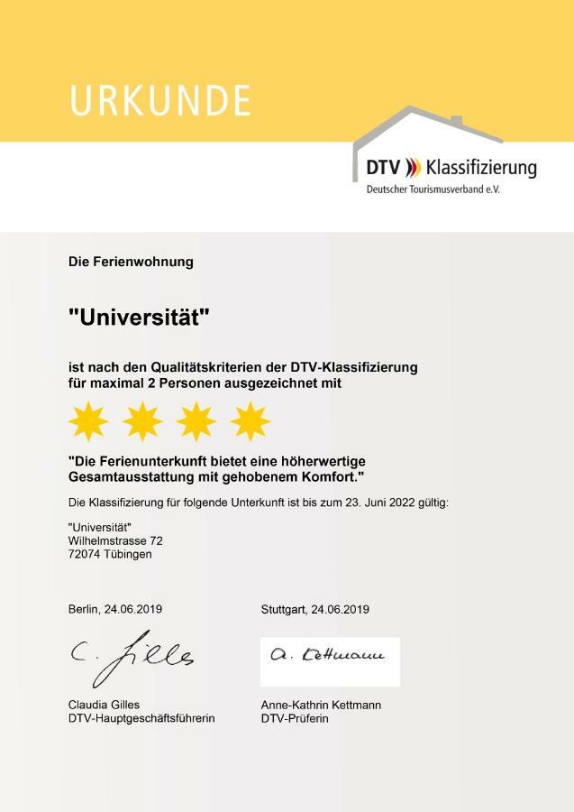 טובינגן Ferienwohnung Universitaet מראה חיצוני תמונה
